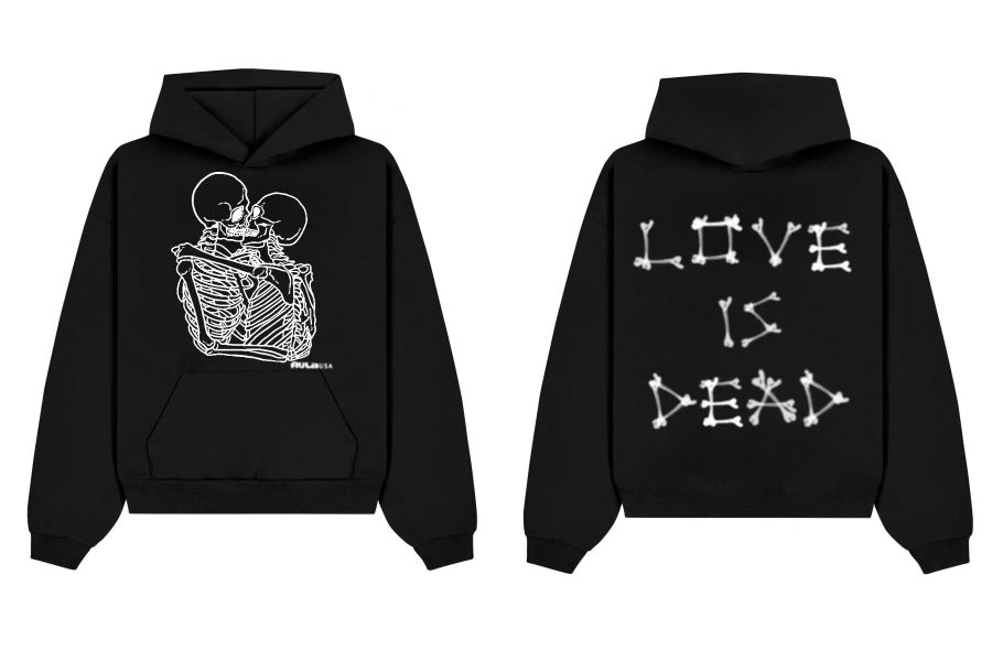 Love Is Dead Hoodie (Black)
