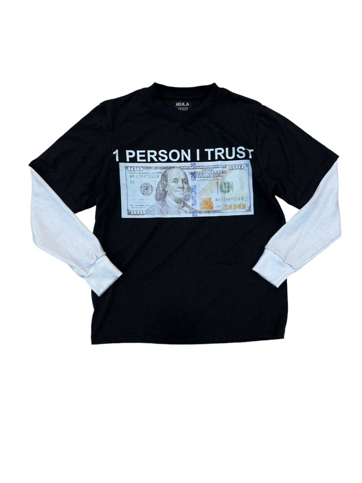 1 Person I Trust Double-Layer Tee