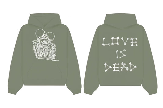 Love Is Dead Hoodie (Green)