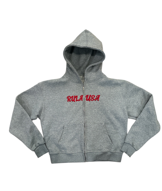 Rulausa Grey Hoodie