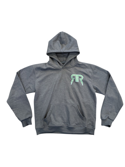 RR Basic Hoodie (Grey/Green)